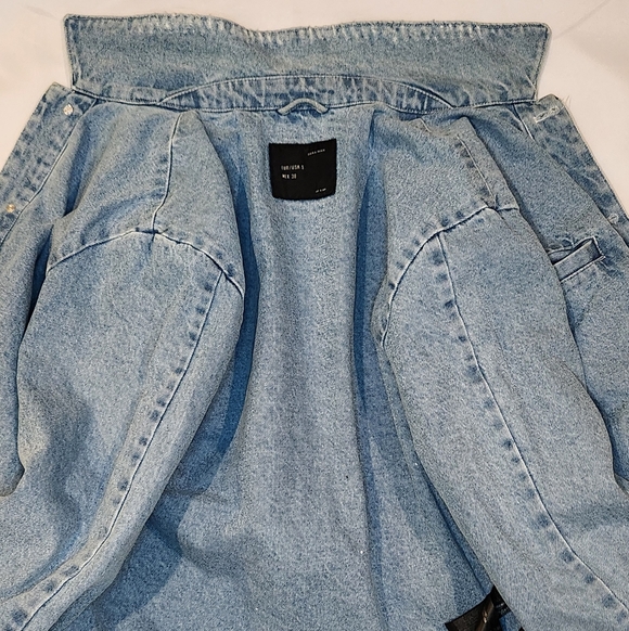 Men's Brown and Blue Jacket - Picture 7 of 7